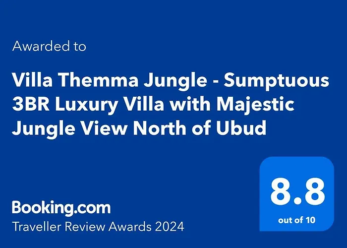 Villa Themma Jungle - Sumptuous 3br Luxury With Majestic Jungle View In North Of *